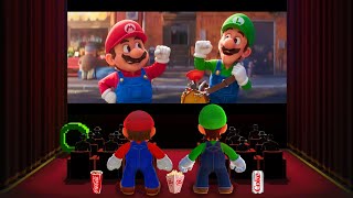 Mario amp Luigi React to the Second SUPER MARIO Bros Movie Trailer [upl. by Akiehsal570]