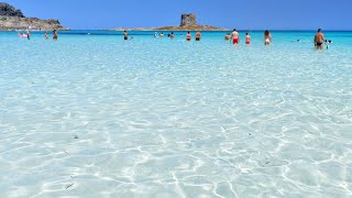 Maldive dItalia Stintino Spiaggia La Pelosa  Sardegna 2022 [upl. by Cul]