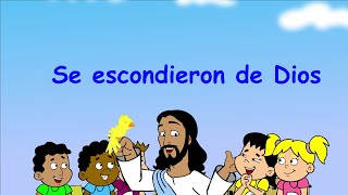 Lección 4 👶 PRIMARIOS 👉 Se escondieron de Dios 😇 2024  Escuela Sabática [upl. by Mellicent]