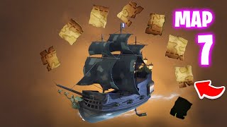 How To Complete Pirate Code Seven quests to unlock map piece Seven in Fortnite  Jack Sparrow Quest [upl. by Shorter]