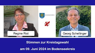 Informationen und Stimmen zur Kreistagswahl Bodenseekreis 2024 [upl. by Einnov]