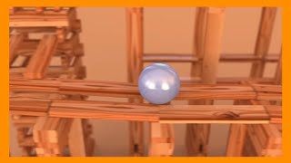 KEVA Planks  Blender Bullet Physics HD [upl. by Kathlene]