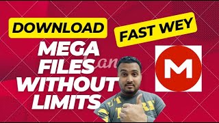 How To Download MEGA Files Without Limits No Credite Fast Wey 2023 [upl. by Pall323]