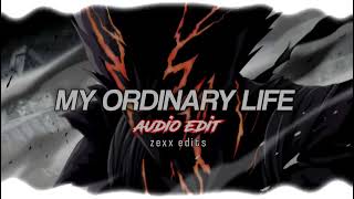 My Ordinary Life  The Living Tombstone Audio Edit [upl. by Htehpaj770]