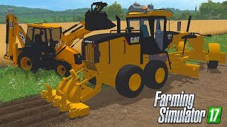 Motoniveladora Funcional no Farming Simulator 2017 [upl. by Roer986]