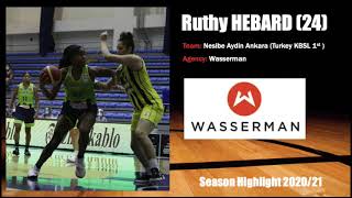 Ruthy HEBARD 24 season highlight 202021 [upl. by Nyvrem933]