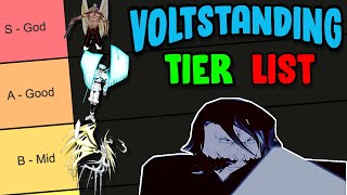 OFFICIAL Voltstanding Tier List is HERE  Peroxide [upl. by Ahsiekan]