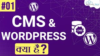 What is a CMS  Content Management System Complete Overview  WordPress Tutorials [upl. by Cy]