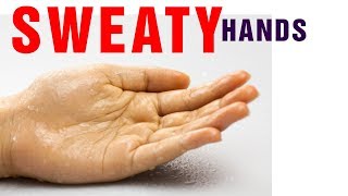 6 Best Ways to Get Rid of Sweaty Hands  How to Cure Sweaty Palms [upl. by Gnos86]