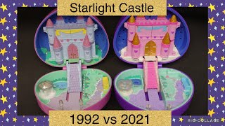 The Brand New Polly Pocket Starlight Castle Keepsake 2021 vs 1992 [upl. by Saville]