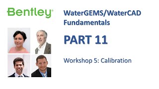 WaterGEMSWaterCAD Fundamentals Part 11 Workshop 5 Calibration [upl. by Gnud608]