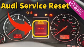 Audi A4 B6  Service Light Reset in 2 Minutes [upl. by Eceinwahs481]