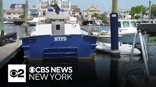 3 hurt after 2 vessels collide in water off of South Brooklyn [upl. by Fayre]