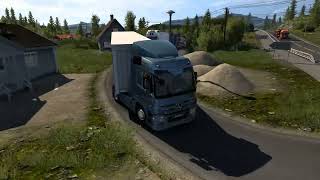 DİK YOKUŞTA MAHSUR KALDIK  KİRKENES MADEN YOLU  ETS2 TRUCKERSMP [upl. by Curkell]