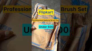 Professional Makeup Brush Review From Flipkart🤩 flipkart unboxing review makeupbrushes viral [upl. by Oirromed]