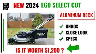 NEW ALUMINUM EGO Select CUT Mower EGO LM2206sp EGO LM2200sp [upl. by Yuh733]