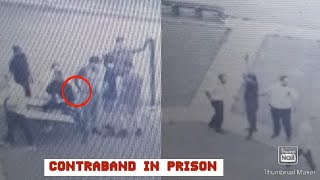 INMATE GRABS PARCEL ON PRISON YARDGETS TAKEN AWAY IN HANDCUFFS [upl. by Prudi313]