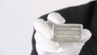 10 oz Engelhard Silver Bar 999 Fine  Goldmart [upl. by Anelra609]