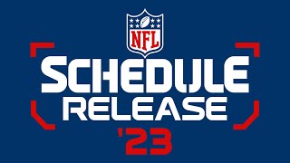 2023 NFL Schedule Release Show [upl. by Hauge648]