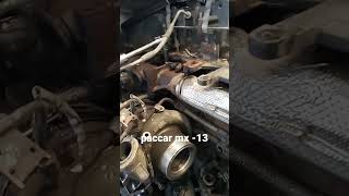 paccar mx13 turbo removal [upl. by Severin]