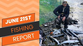 June 21st Alaska Fishing Report [upl. by Adnovahs334]