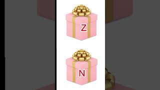 Z vs N viralvideo gift gifts shorts shortsfeed youtubeshorts youtubeshorts youtube giftbox [upl. by Lirret]