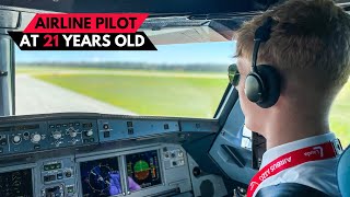 How I Became An Airline Pilot At 21 [upl. by Noiroc225]