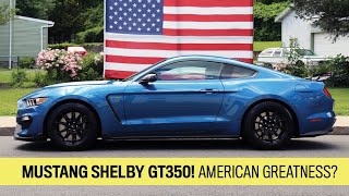 The NEW 2019 Ford Mustang Shelby GT350 American Greatness [upl. by Adnarahs703]