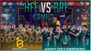 GAME 3 Happy Feet Emperors vs Bren EPro  The Nationals 2019 [upl. by Novel882]