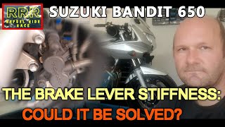 THE BRAKE LEVER STIFFNESS COULD IT BE SOLVED [upl. by Suiluj]