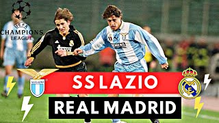 Lazio vs Real Madrid 22 All Goals amp Highlights  2001 UEFA Champions League [upl. by Noved40]