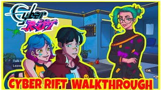 Cyber Rift Game Full Walkthrough by Renpy Gaming [upl. by Ecenahs]