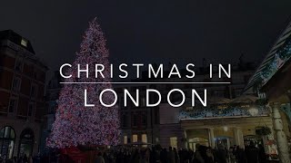 Christmas in London  lights and decorations 2023 [upl. by Eusebio]