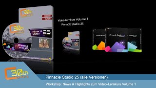 Lernkurs Pinnacle Studio 25 Volume 1 Überblick [upl. by Mckenzie]