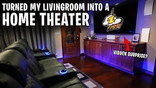 DIY HOME THEATER ANYONE CAN DO IT [upl. by Hoffert]