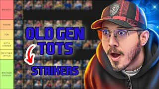 TOTS STRIKERS TIER LIST OLD GEN 🥇2x DIV ELITE PICKSPACKS  FC 24 [upl. by Eelnodnarb]