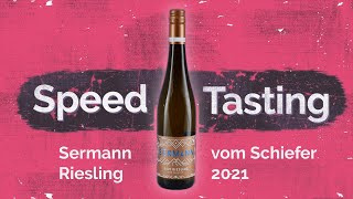 Vier Flaschen Speedtasting Sermann Riesling [upl. by Matlick]