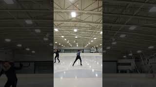 How to do a triple axel 😎 figureskating [upl. by Quinn]