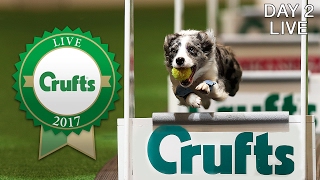 Day 2 Live  Crufts 2017 [upl. by Aihsiyt374]