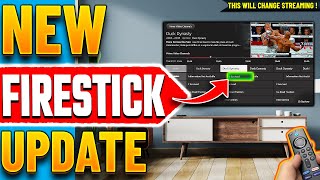 🔴Firestick Biggest Update Yet  FREE Streaming Will Change Forever [upl. by Phillie]