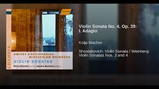 Mieczysław Weinberg  Violin Sonata no 4 [upl. by Engamrahc]