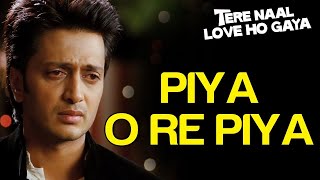 Piya O Re Piya Sad  Tere Naal Love Ho Gaya  Riteish Deshmukh amp Genelia DSouza  Hindi Sad Song [upl. by Barboza195]