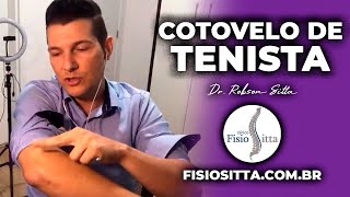 TRATAMENTO EPICONDILITE LATERAL do COTOVELO TERAPIA MANUAL Clínica de Fisioterapia Dr Robson Sitta [upl. by Norrehc]