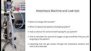 Anesthesia Part 1 Anesthesia Machine Everything You Need To Know CPE style [upl. by Guise533]