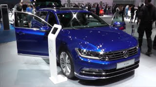 Volkswagen Passat Variant RLine 2016 In detail review walkaround Interior Exterior [upl. by Tur]