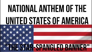 National Anthem of the United States of America Instrumental “The StarSpangled Banner” [upl. by Eiuqram]