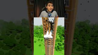 Hangi Minecraft Bloğu EN ZOR EVİ YIKAR 😱⛏️ shorts [upl. by Barton]