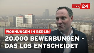 Berliner Wohnungsunternehmen verlost Wohnungen [upl. by Noremac]