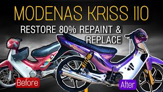 Modenas Kriss 110 restore ala2 thailook [upl. by Alessandra]