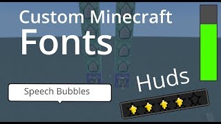 Custom Fonts in Minecraft  Everything you need to know [upl. by Anicnarf]